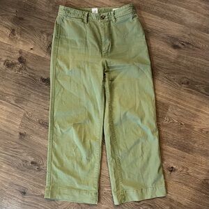 Women’s Green Wide Leg Pants